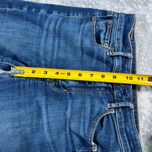 American Eagle Hi-Rise Flare Jeans Medium Wash Size 2 Regular Stretch Denim - Picture 5 of 11